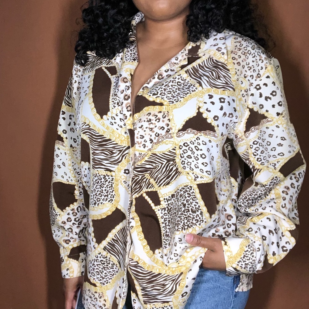 Vintage Multi Patten Button down
